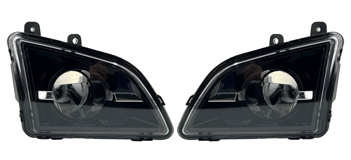 Pare-chocs latéraux d'angle avec phares antibrouillard pour Volvo VNL 2018-2024 | Remplacement Volvo 82775826 82775828 | Paire