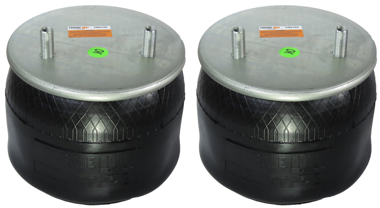 Trailer Air Spring Bag for Hendrickson (Replaces Hendrickson C-21623, C22045, Goodyear 1R13-124) - 2 Pack Aftermarketus Reversible Sleeve Air Springs
