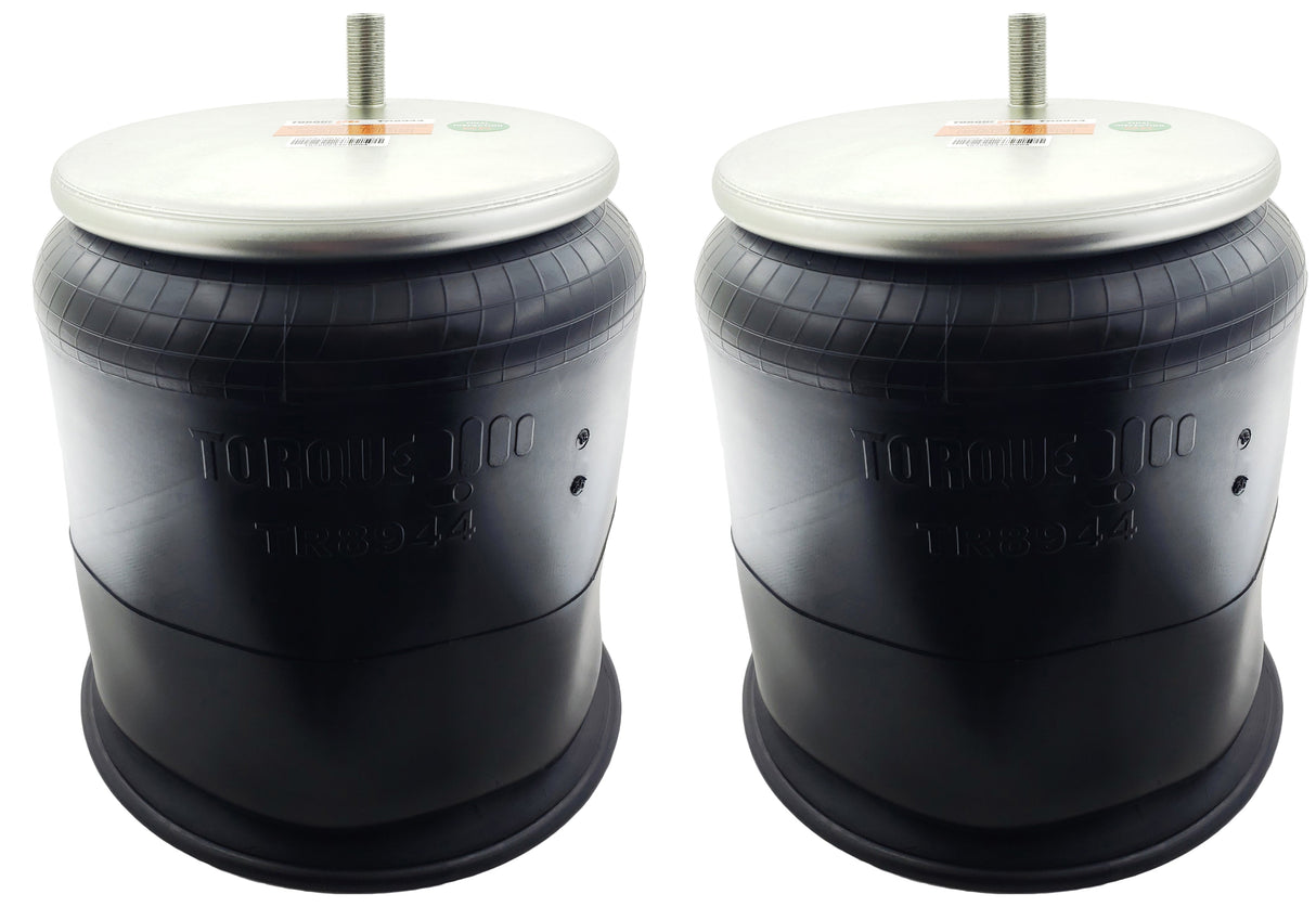 Air Spring Bag for Hendrickson Trailer (Replaces Firestone 8944, 9015, Hendrickson C-20217) - 2 Pack - Aftermarketus Torque Reversible Sleeve Air Springs