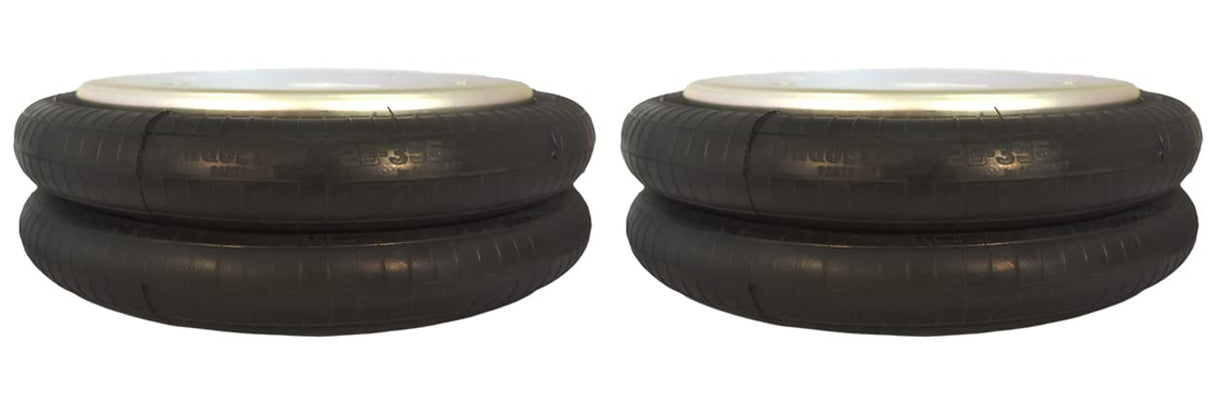 Double Convoluted Air Spring Bag | Replacement Firestone 7136 Hendrickson S-1080 - 2 Pack