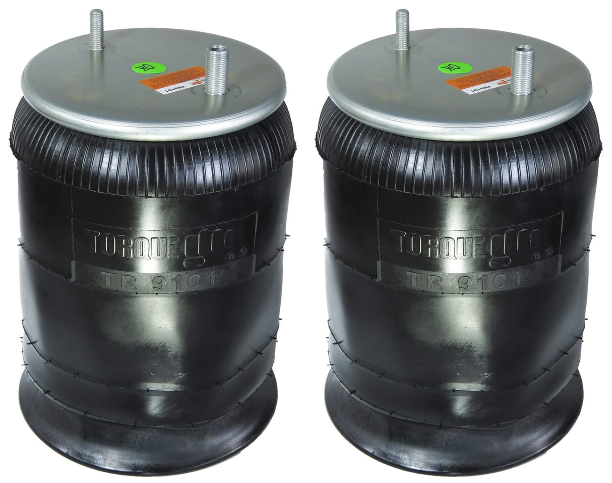 Air Spring Bag for Watson & Chalin & SAF Holland | Replacement Firestone 9101 Triangle AS-8315 | 2 Pack