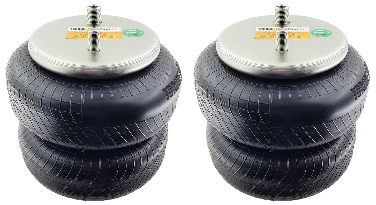 Ressort pneumatique à double convolution | Remplace Firestone 6944 Goodyear 2B9-252 | Pack de 2