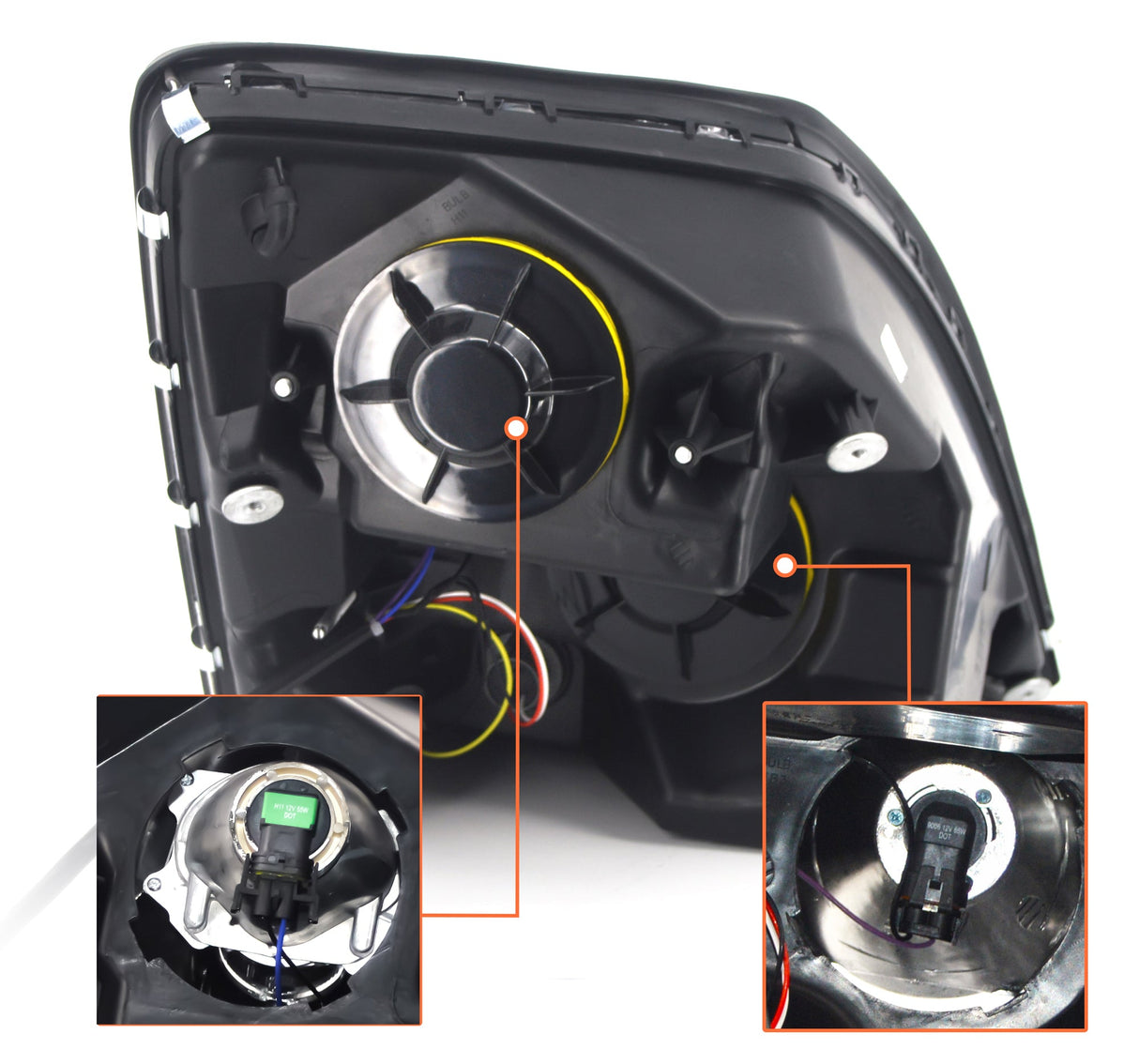 Halogen Headlight for 2004-2017 Volvo Semi Trucks | Replacement Volvo 82329123| Right Aftermarketus Headlights