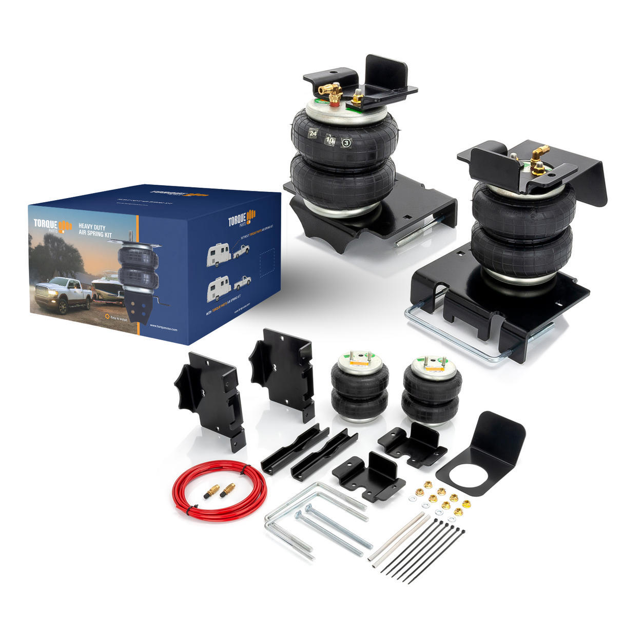 Air Spring Bag Suspension Kit for 2002-2008 Dodge Ram 1500 Air Helper Kits for Pick-up(s)