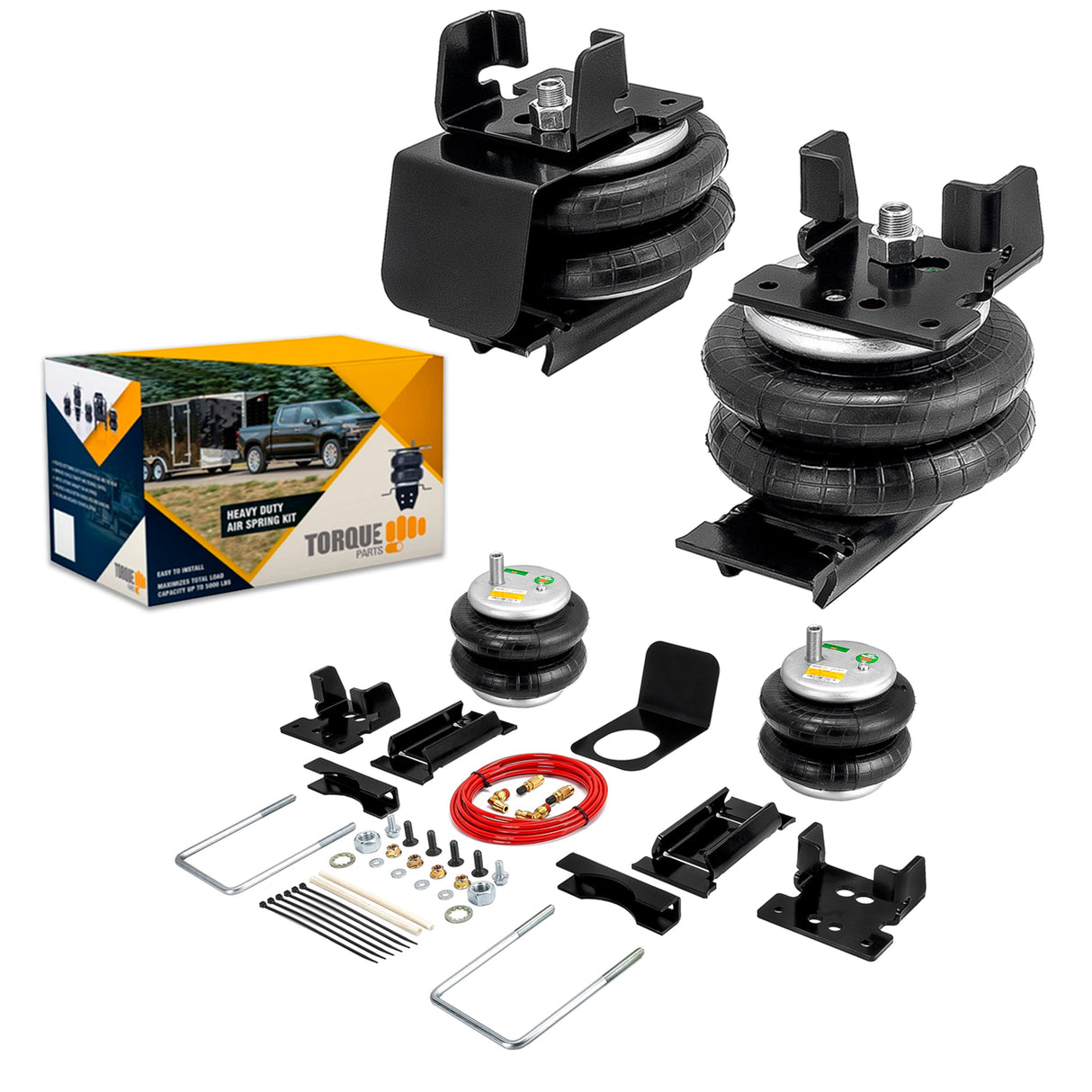 Air Spring Bag Suspension Kit for 2013-2026 Dodge Ram 3500 Pick up and Cab-Chassis | up to 7500 Lbs