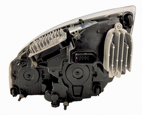 Headlight for 2018-2024 Freightliner Cascadia | Replacement Freightliner A6601405003 A6601405002 | Black Housing | Pair Aftermarketus Headlights