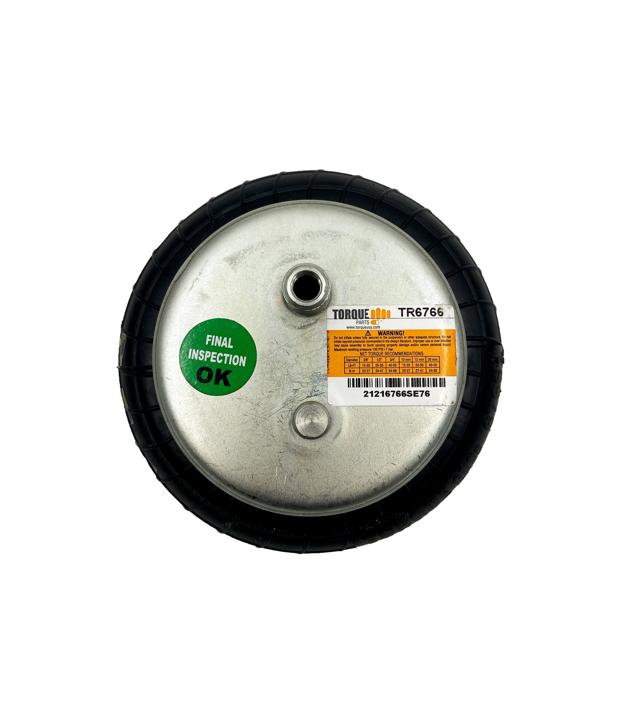 Air Spring with Air Line Kit (Replaces Firestone 6766) Aftermarketus Pick Up Convoluted Air Springs