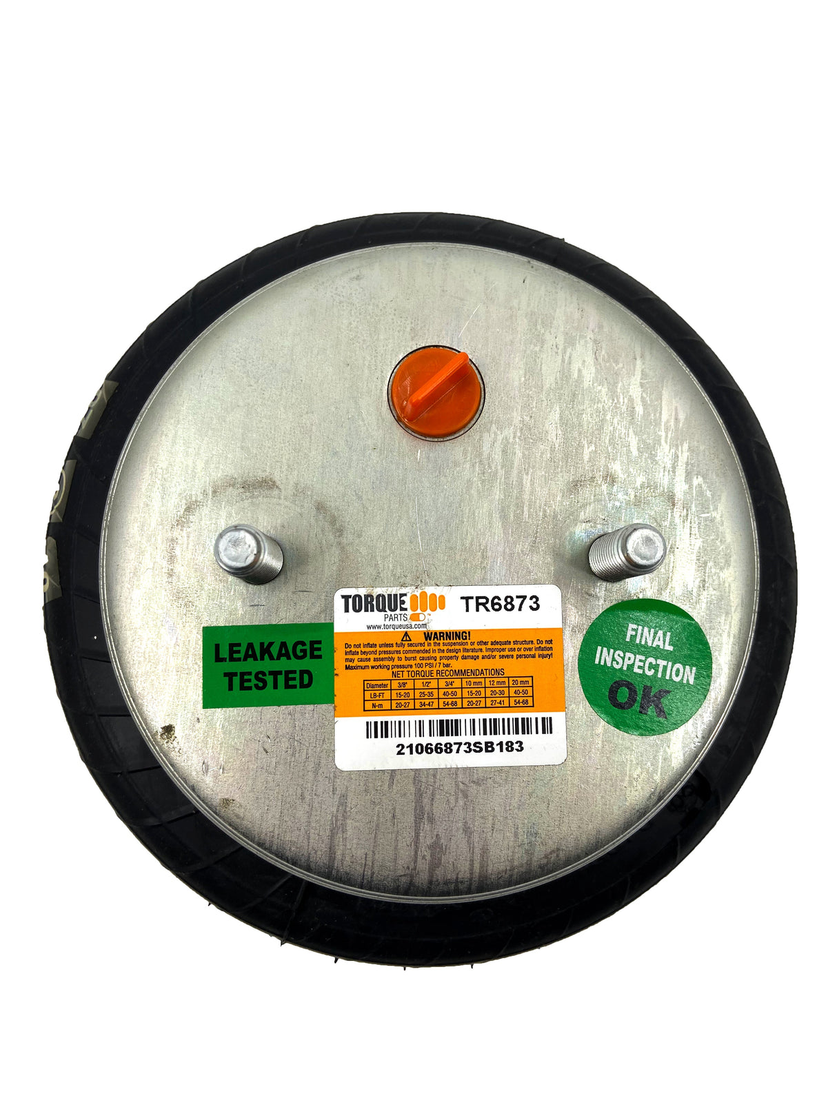 TORQUE 6873 Replacement Air Spring Bag for Firestone Kits Aftermarketus Pick Up Convoluted Air Springs