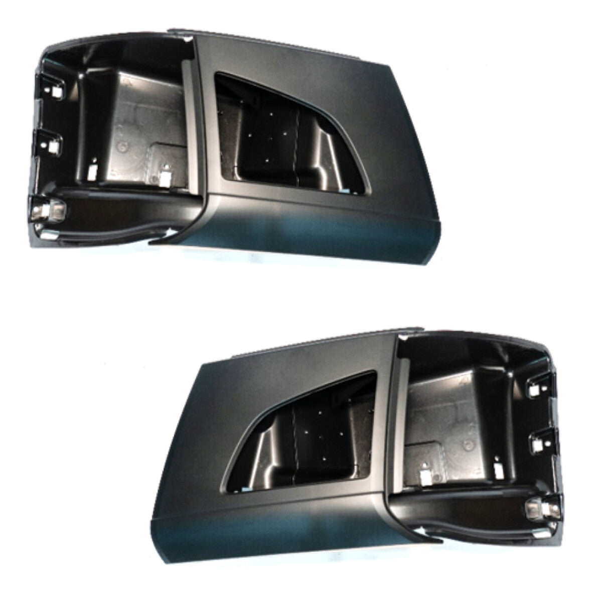 Pare-chocs latéraux d'angle avec phares antibrouillard pour Volvo VNL 2018-2024 | Remplacement Volvo 82775826 82775828 | Paire
