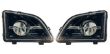 Pare-chocs latéraux d'angle avec phares antibrouillard pour Volvo VNL 2018-2024 | Remplacement Volvo 82775826 82775828 | Paire