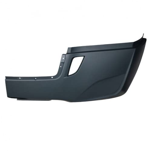 Pare-chocs latéral d'angle (sans trou de phare antibrouillard) pour semi-remorques Freightliner Cascadia 2018-2024 | Remplacement Freightliner 21-28980-000 21-28980-001 | Paire