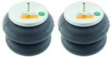 Double Convoluted Air Spring Bag | Replacement Firestone 6897 Goodyear 2B9-229 | 2 Pack