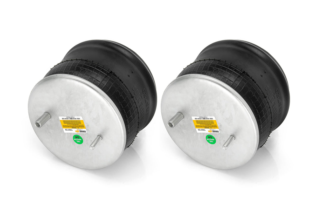 Trailer Air Spring Bag (Replaces Firestone 8729, Goodyear 1R13-130) - 2 Pack Aftermarketus Reversible Sleeve Air Springs