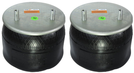 Trailer Air Spring Bag for Hendrickson (Replaces Hendrickson C-21623, C22045, Goodyear 1R13-124) - 2 Pack Aftermarketus Reversible Sleeve Air Springs