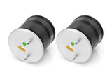 Trailer Air Spring Bag for Hendrickson AAT 30K Models (Replaces Hendrickson S-25873, C-25873, Goodyear 1R14-172) - 2 Pack Aftermarketus Reversible Sleeve Air Springs