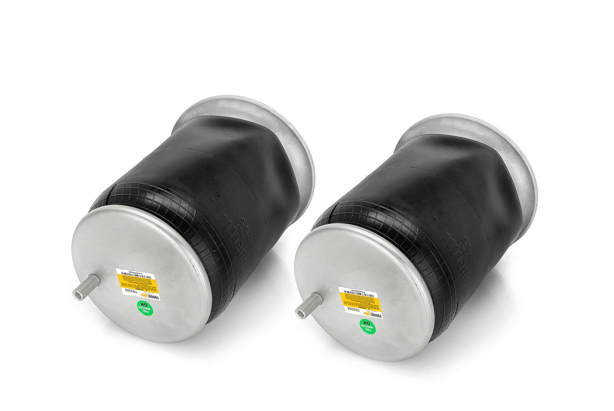 Trailer Air Spring Bag (Replaces Firestone 9265, Goodyear 1R12-375) - 2 Pack Aftermarketus Reversible Sleeve Air Springs