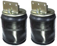 Air Spring Bag for Navistar Trucks (Replaces Firestone 9371, Navistar 1686386C-1) - 2 Pack - Aftermarketus Torque Reversible Sleeve Air Springs