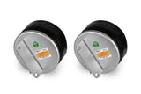 2 pack of TORQUE Air Spring Bag for Kenworth Trucks (Replaces Firestone 9617, Kenworth K-303-18, Firestone W01-358-9617, Goodyear 1R11-219 ) (2 x TR9617) - Aftermarketus Torque Reversible Sleeve Air Springs
