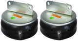 2 pack of TORQUE Air Spring Bag for Kenworth Trucks (Replaces Firestone 9622, Kenworth K303-22, Firestone W01-358-9622, Goodyear 1R11-221) (2 x TR9622) - Aftermarketus Torque Reversible Sleeve Air Springs