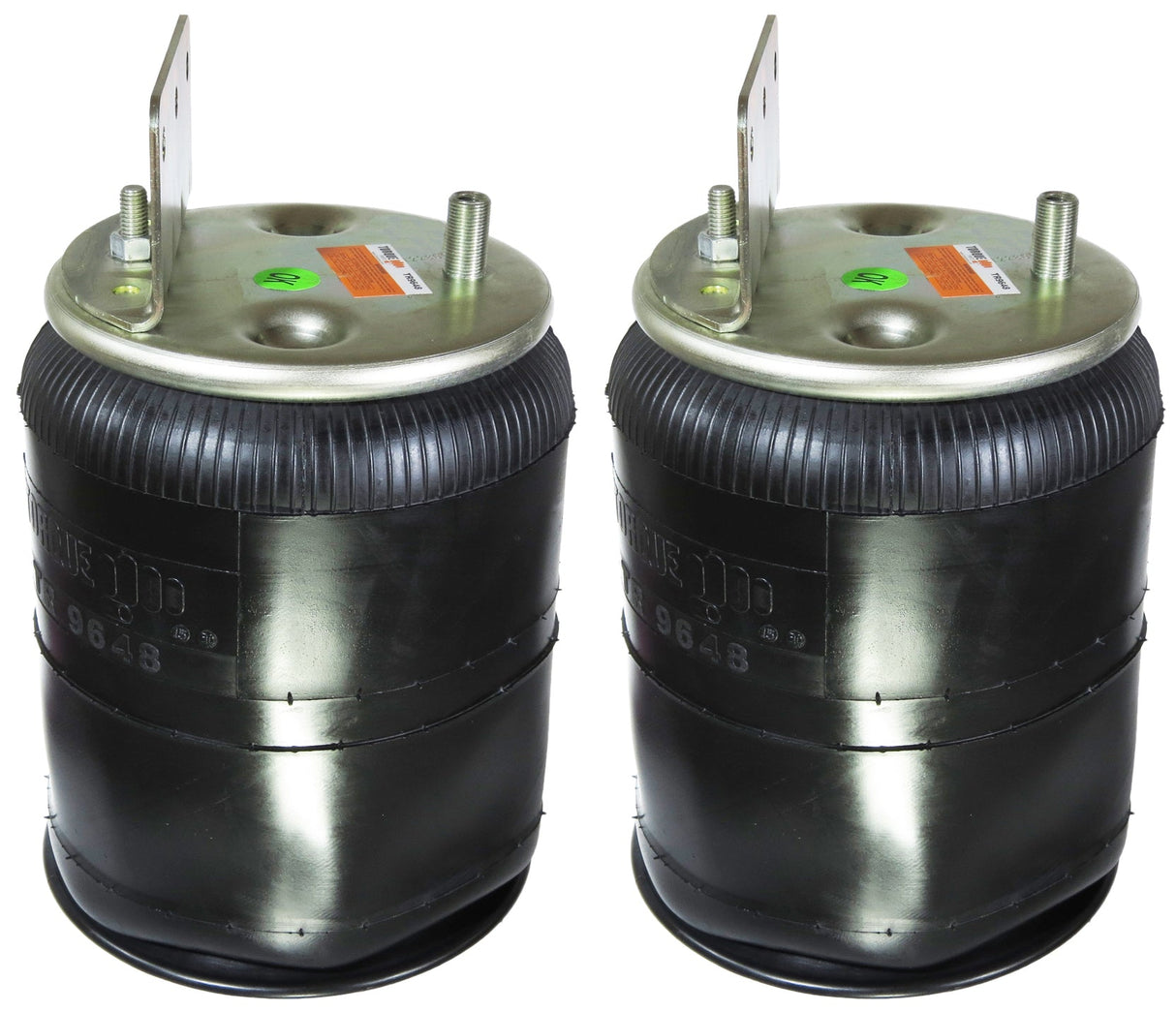 Air Spring Bag for Navistar Trucks (Replaces Firestone 9648, Navistar 2027911C-2) - 2 Pack Aftermarketus Reversible Sleeve Air Springs