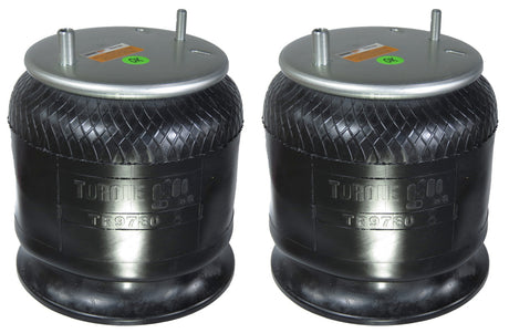 Air Spring Bag for Freightliner Trucks (Replaces Freightliner 1613810000, Firestone 9780, 8537) - 2 Pack - Aftermarketus Torque Reversible Sleeve Air Springs