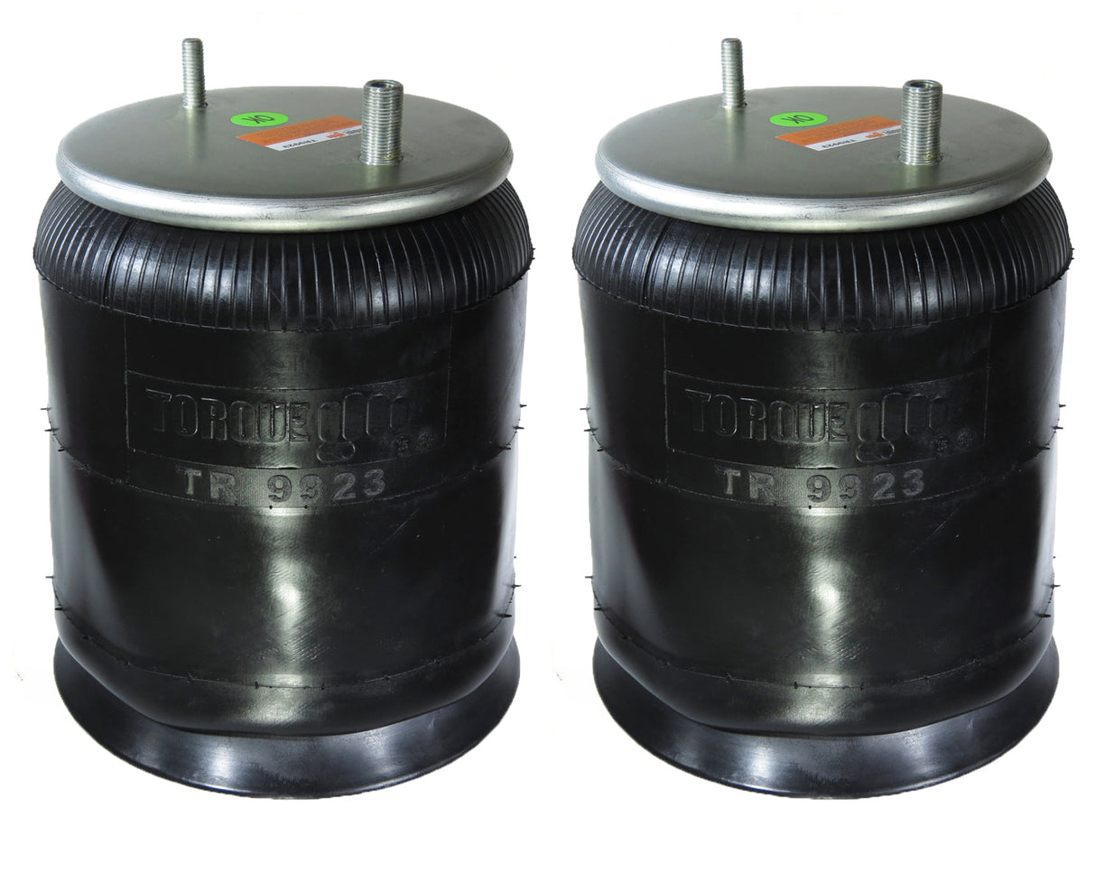 Trailer Air Spring Bag (Replaces Firestone 9923, Goodyear 1R12-481, SAF Holland 905-57-118) - 2 Pack Aftermarketus Reversible Sleeve Air Springs