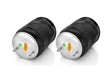 2 pack of TORQUE Trailer Air Spring Bag (Replaces Firestone 9974, Firestone W01-358-9974, Goodyear 1R12-1048) (2 x TR9974)