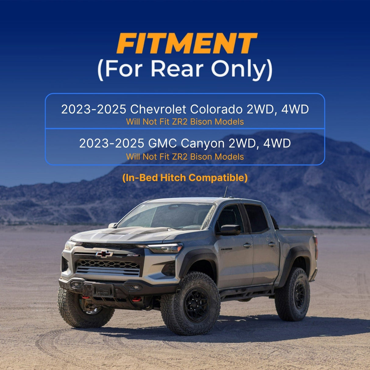 Air Bag Suspension Kit for 2023-2026 GMC Canyon, Chevrolet Colorado | Replacement Firestone Ride Rite 2637