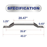 Front Fuel Tank Support Crossmember for 1999-2006 Chevrolet Silverado GMC Sierra 1500 2500