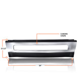Full Bumper Set with Headlights for 2004-2017 Volvo VNL Semi Trucks