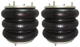 Triple Convoluted Air Spring Bag | Replacement Hendrickson 13041 Firestone 7818 | 2 Pack