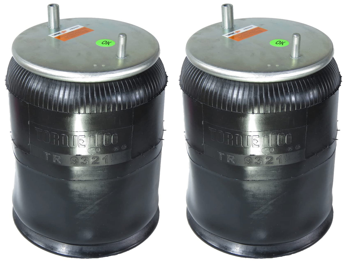 Trailer Air Spring Bag | Replacement Firestone 9321 Hendrickson NS501304 | 2 Pack