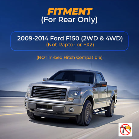Air Bag Suspension Kit for 2009-2014 Ford F150 (Replaces 2525 Ride-Rite)  Air Helper Kits for Pick-up(s)