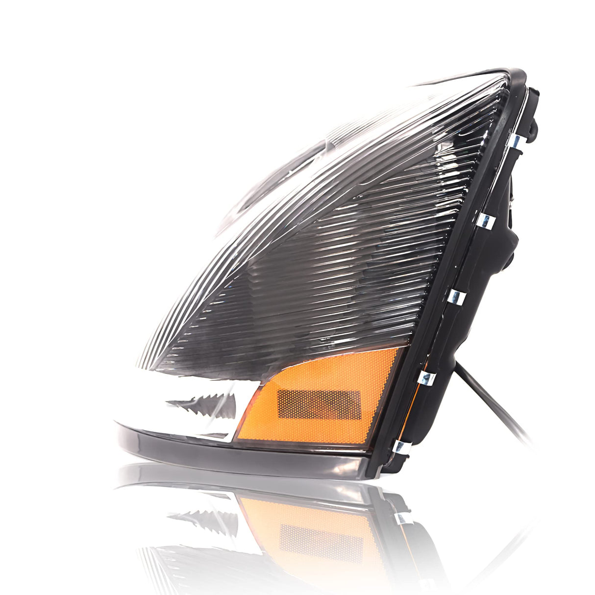 Full Bumper Set with Headlights for 2004-2017 Volvo VNL Semi Trucks