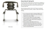 Air Bag Suspension Kit (with Cradle) for 2006-2008 Dodge Ram 1500 Mega Cab