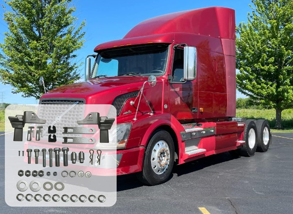 Supports de montage pour pare-buffle pour Volvo VNL 2004-2017