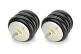 Ressort pneumatique à triple enroulement | Remplacement Firestone 8018 Goodyear 3B12-303 | Lot de 2