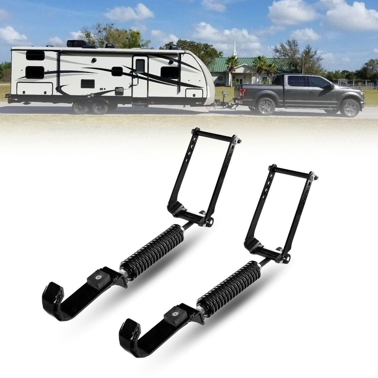 Heavy-Duty Rear Suspension Load Support Kit for 2009–2023 Ford F-150 4WD
