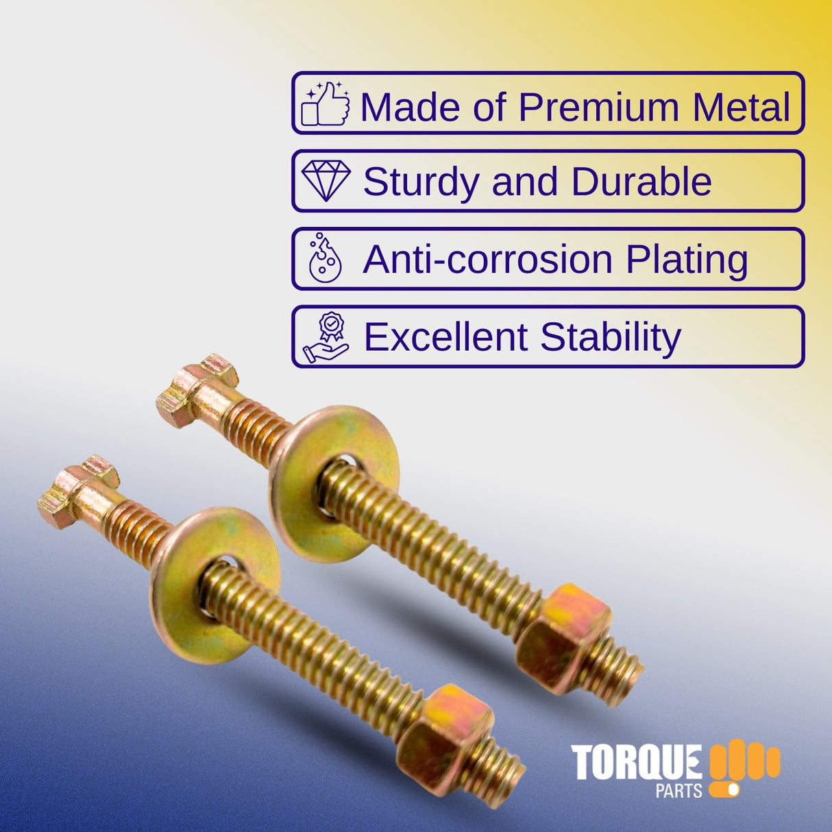 10 pack of Caging Bolt Assembly for Air Brake Chamber Repair | Cage Bolt Release