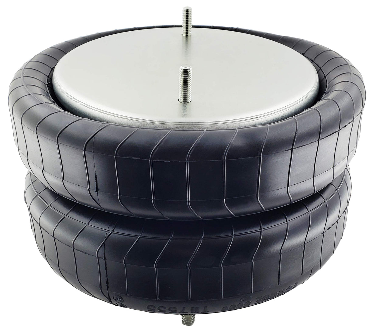 Double Convoluted Air Spring Bag | Replacement Firestone 7555 Triangle AS-4480 | 2 Pack