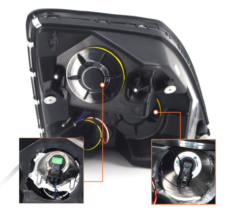 Headlight for 2004 - 2017 Volvo VNL Semi Trucks | Replacement Volvo 20359833 | Left Aftermarketus Headlights