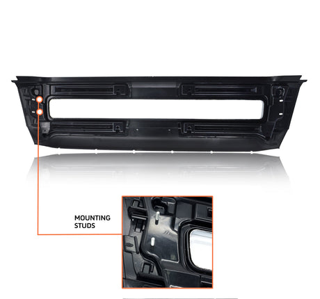 Center Bumper with Chrome Trim for 2004 - 2016 Volvo VNL 300 430 630 | Replacement Volvo 20470446 20470454 Aftermarketus Bumpers