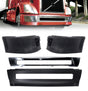 Center and Corner Bumper Set for 2004-2015 Volvo VNL | Replacement Volvo 20470331 82721510 82721512 20470454 Aftermarketus Bumpers