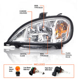 Headlight for 1996-2017 Freightliner Columbia | Replacement Freightliner A06-51041-002 | Left Aftermarketus Headlights