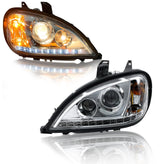 LED Headlight for 1996-2017 Freightliner Columbia | Replacement Freightliner A06-32496-004 A06-46108-000 | Pair Aftermarketus Headlights