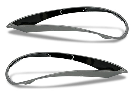 LED Headlight and Chrome Bezel Set for 2001-2017 Freightliner Columbia | Pair Aftermarketus Headlights