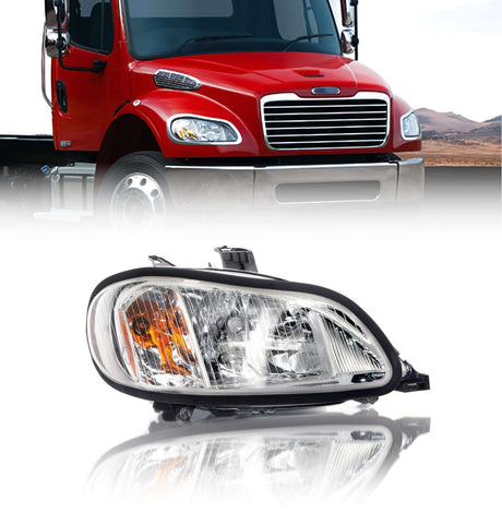 Headlight for 2002-2018 Freightliner M2 Semi Trucks | Replacement A06-51039-003 | Right Aftermarketus Headlights