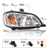 Headlight for 2002-2018 Freightliner M2 Semi Trucks | Replacement A06-51039-003 | Right Aftermarketus Headlights