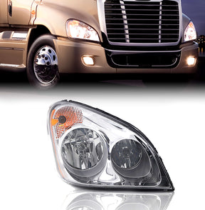 Headlight for 2008-2017 Freightliner Cascadia | Replacement Freightliner A06-51907-002 | Right Aftermarketus Headlights