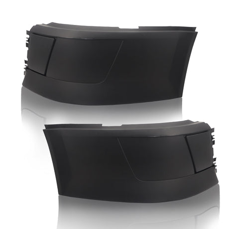 Front Bumper Set (Without Fog Light Holes) Replacement for 2004–2015 Volvo VNL Semi Trucks Aftermarketus Bumpers